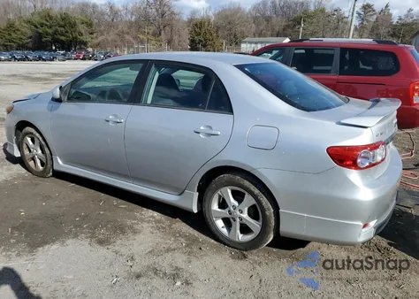 2012 Toyota Corolla Base из США, поврежденный, VIN 2T1BU4EE1CC792226